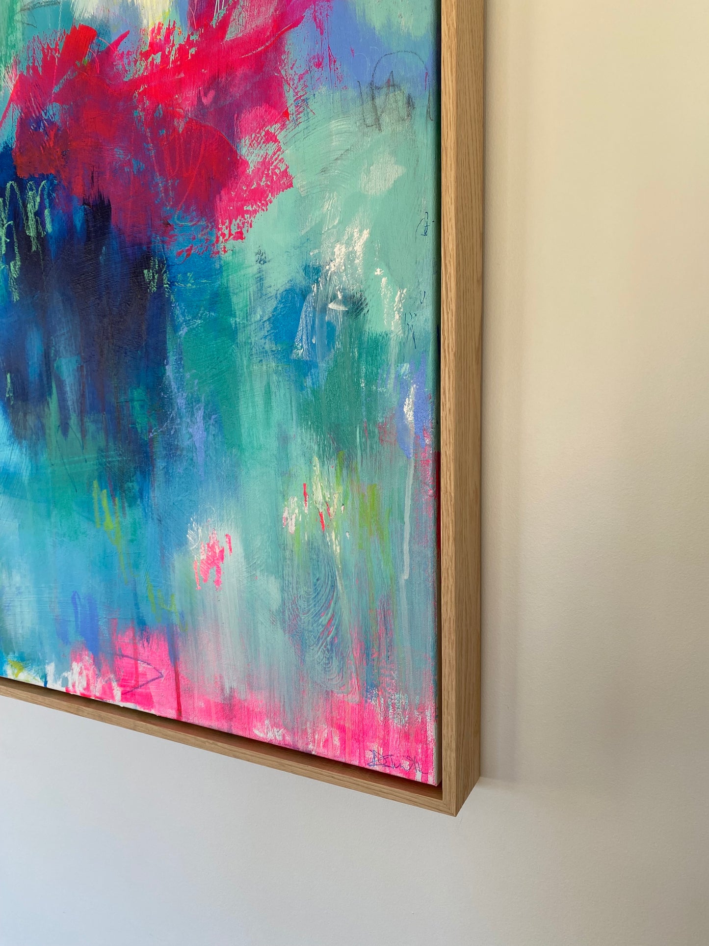 Just Wanna Have Fun - 79x103cm FRAMED