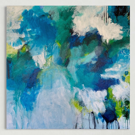 Stormy Weather - 102x102cm