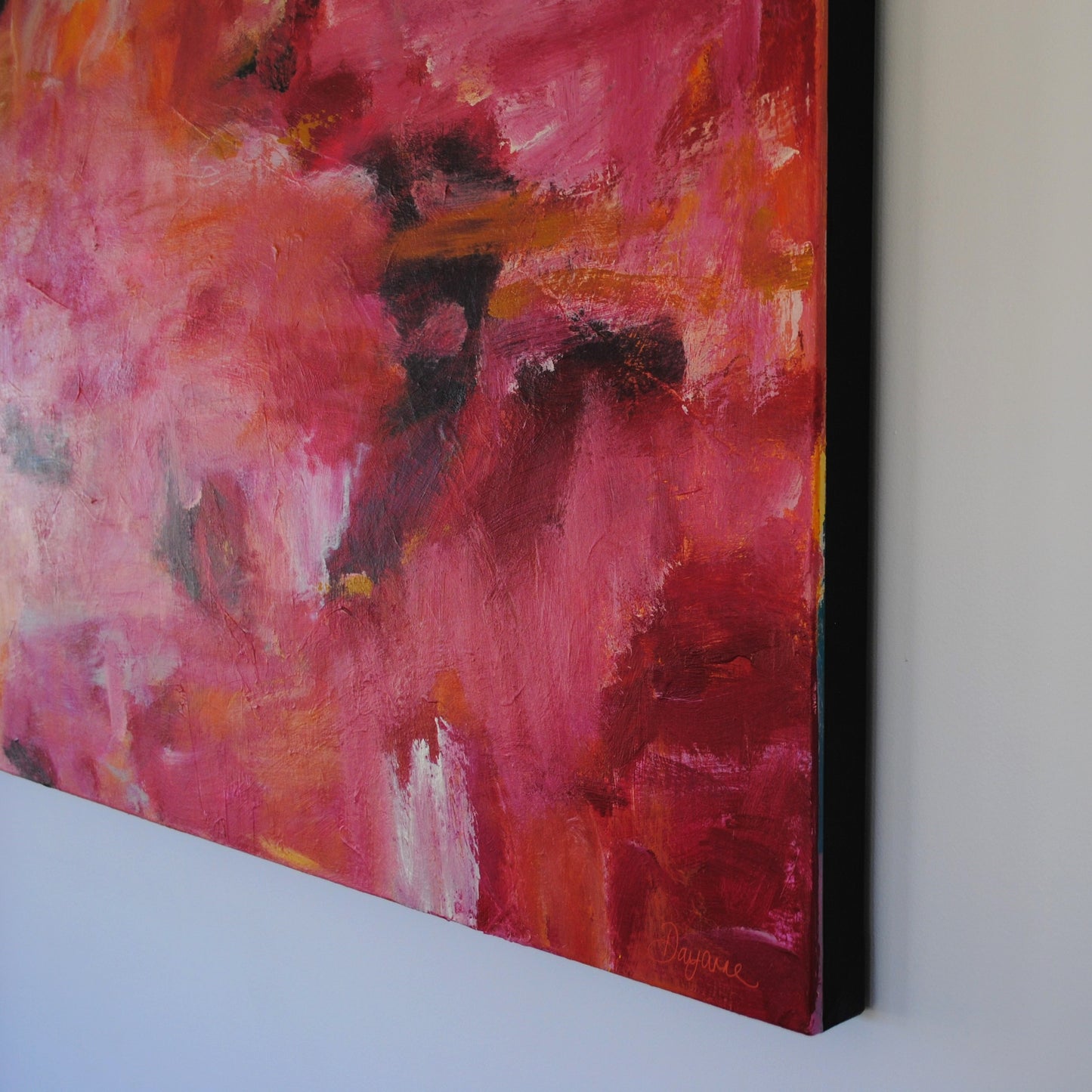 Falling Together 76x101cm
