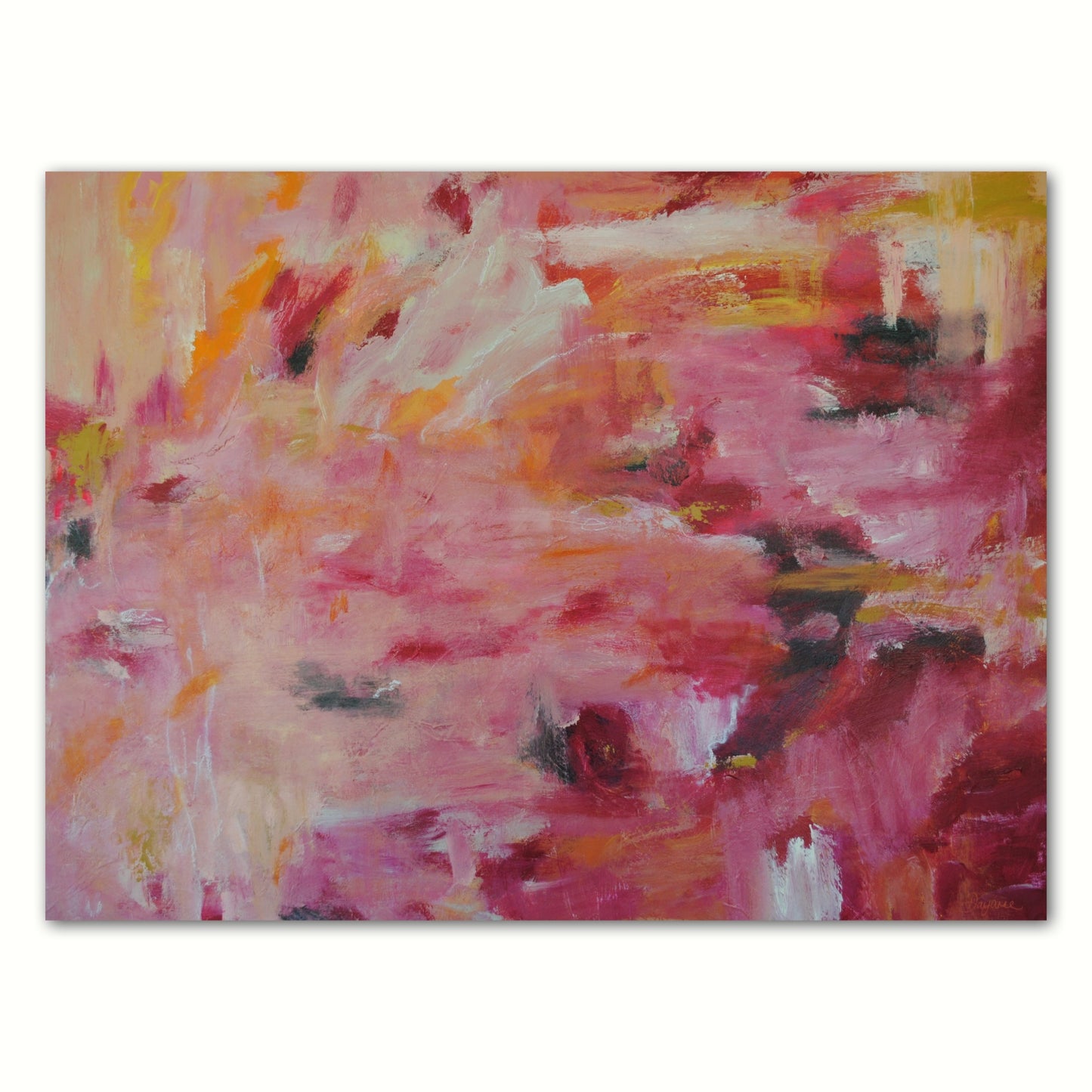 Falling Together 76x101cm