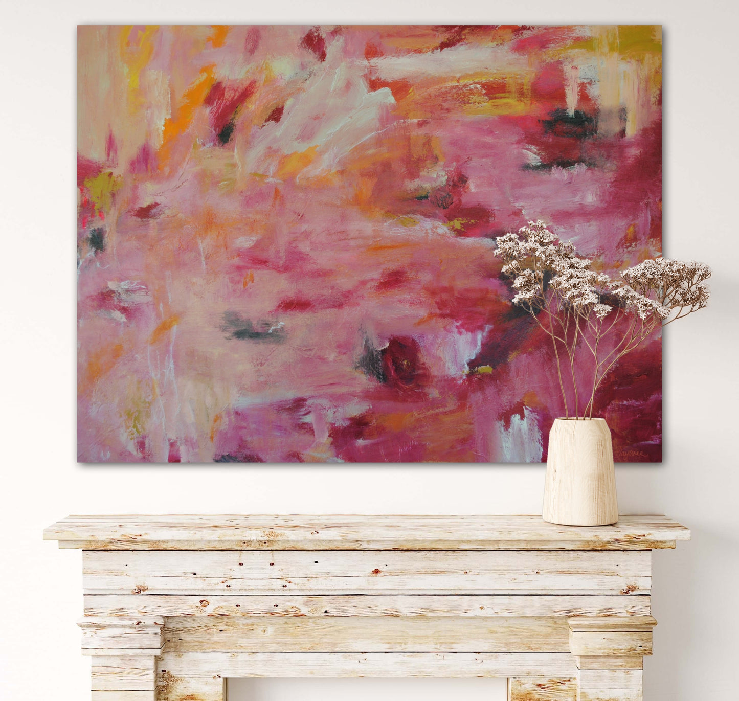 Falling Together 76x101cm