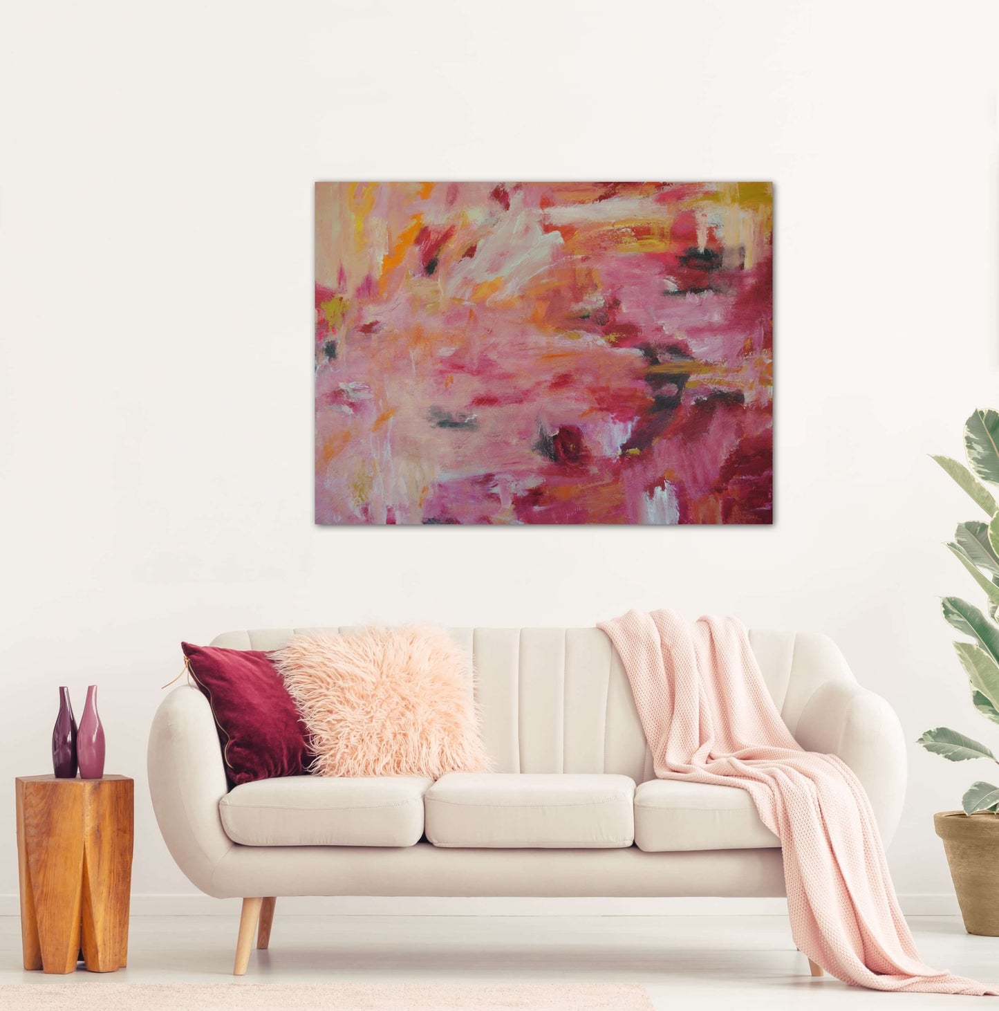 Falling Together 76x101cm